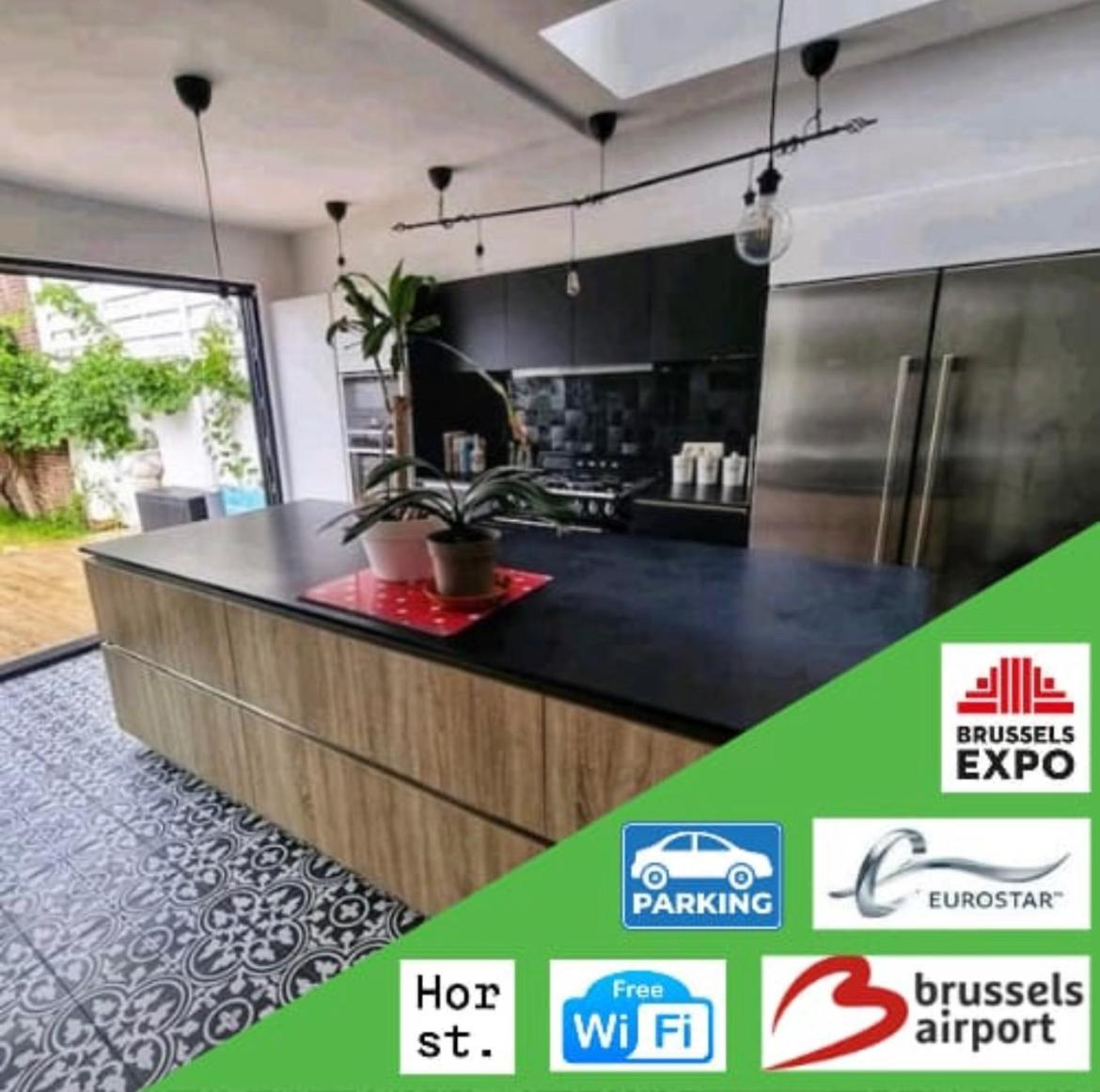 Appartement 3 Chambres Centre Vilvoorde Bruxelles Brusselsairport Expo Nato Anvers Wifi Free Parking Экстерьер фото